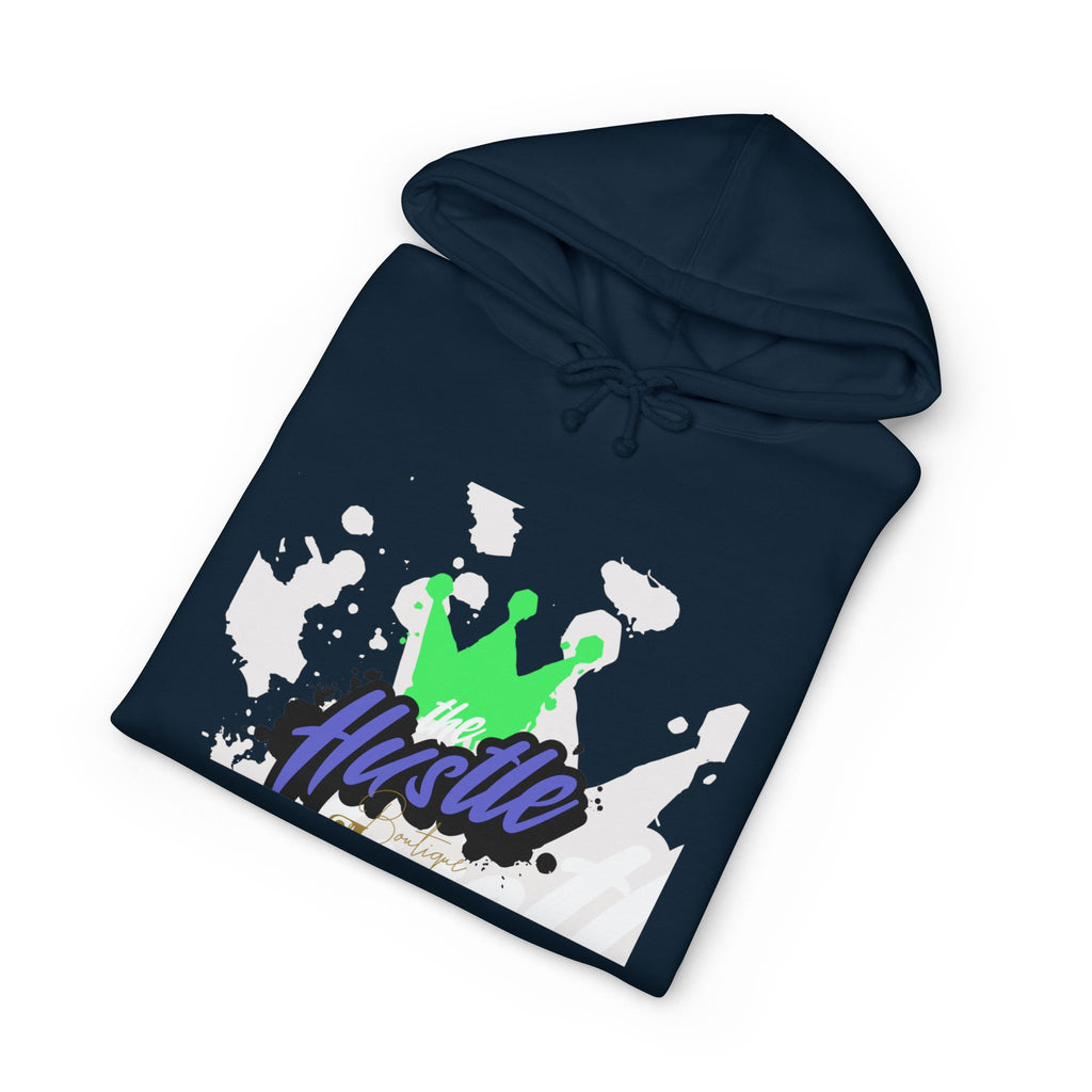 Hustle Crown Hoodie — Winged Cross Graphic Pullover