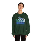 Rain Drops Crewneck Sweatshirt – Pastel Watercolor Raindrop