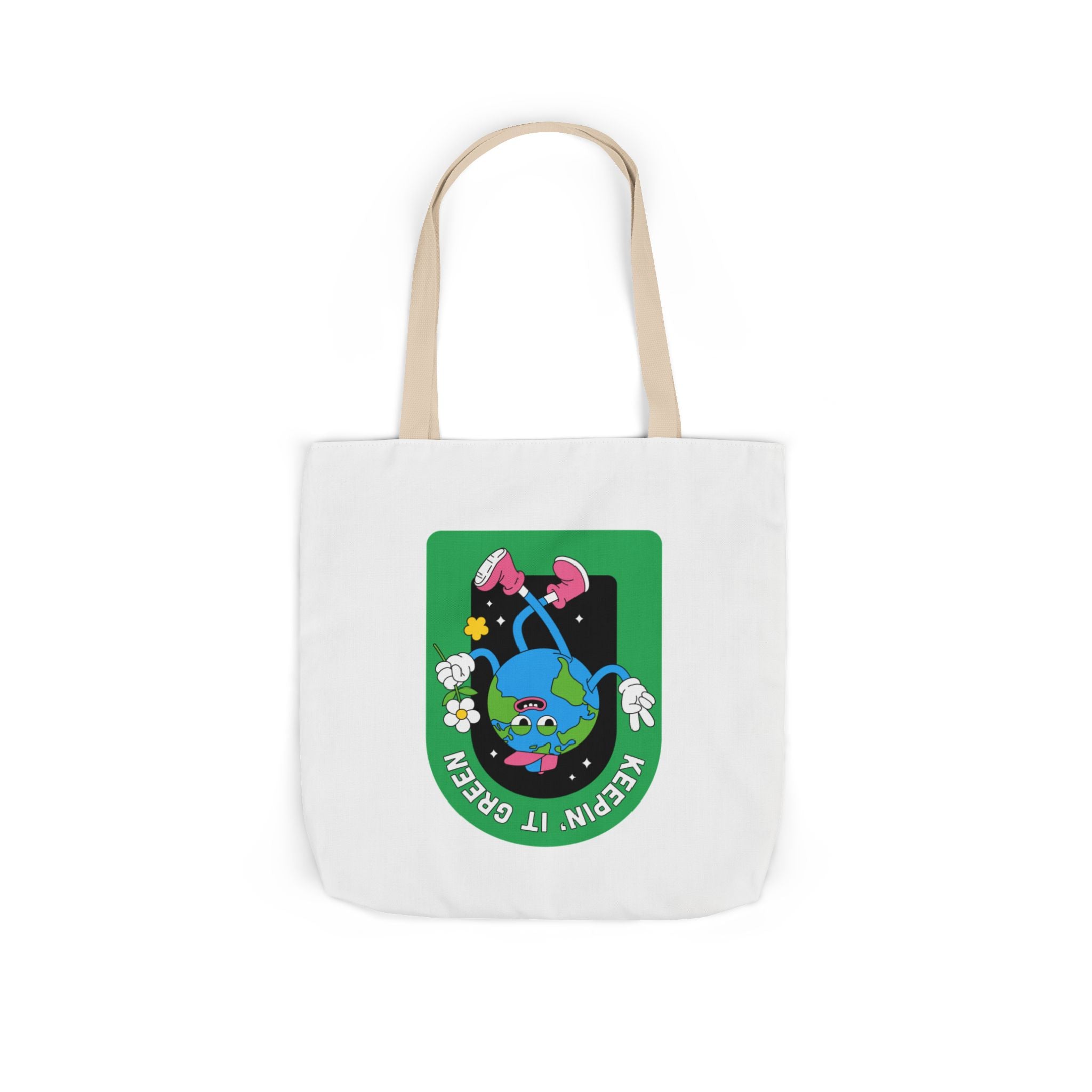 Tote Bag Canvas Tote, Inspirational Reusable Shopper