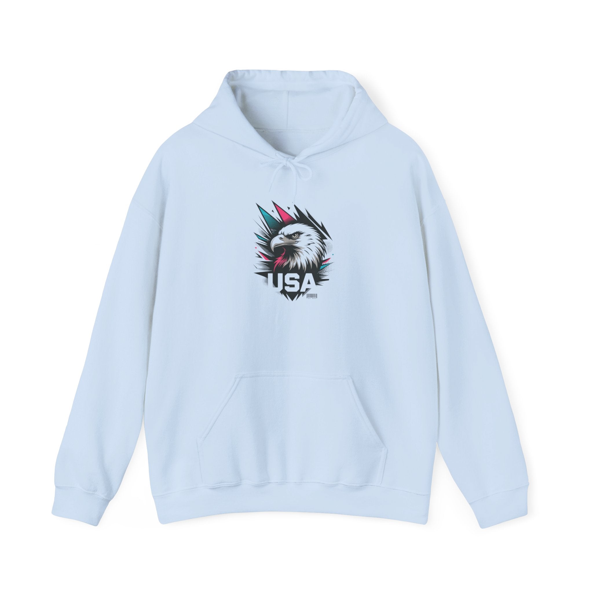Patriotic Eagle Hoodie USA Street Graphic Hoodie