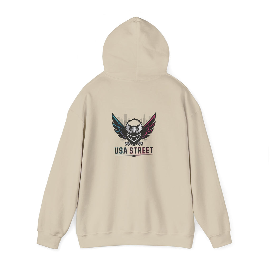 Patriotic Eagle Hoodie USA Street Graphic Hoodie