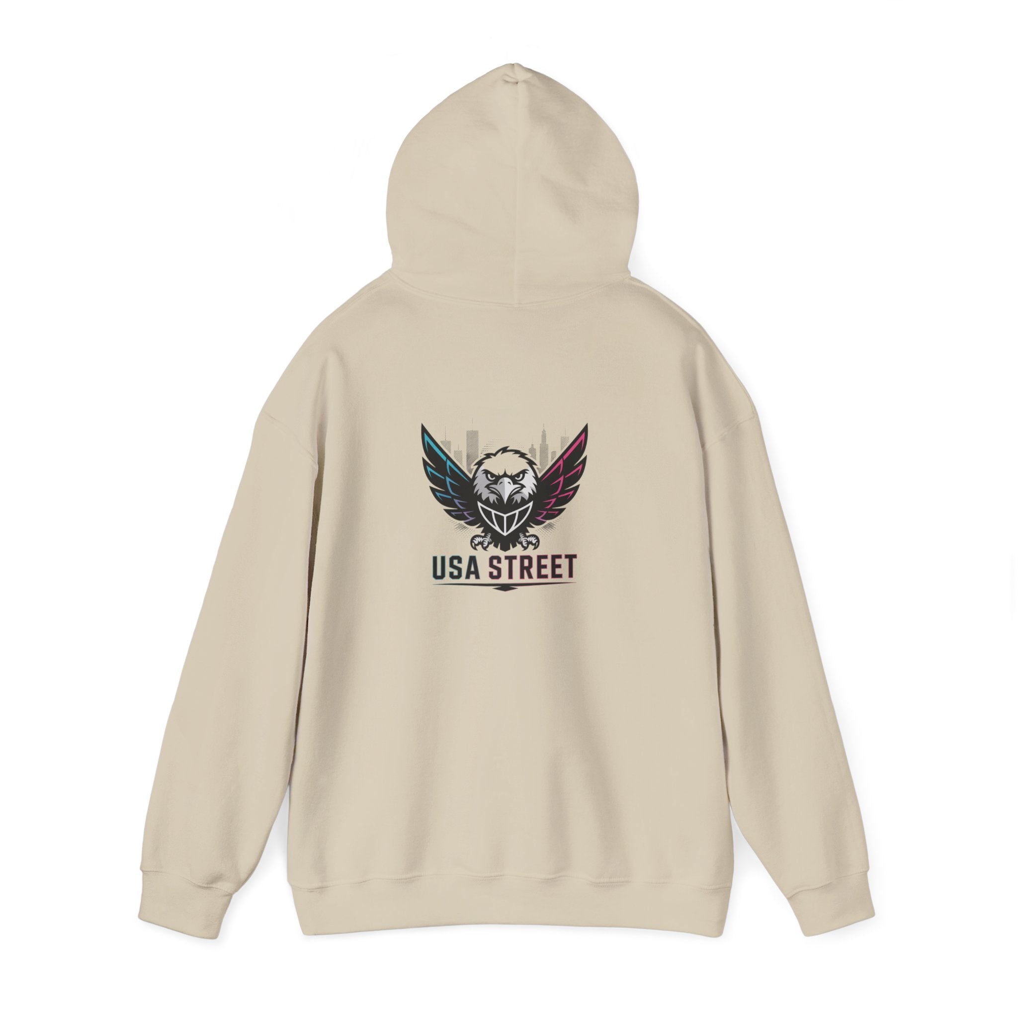 Patriotic Eagle Hoodie USA Street Graphic Hoodie