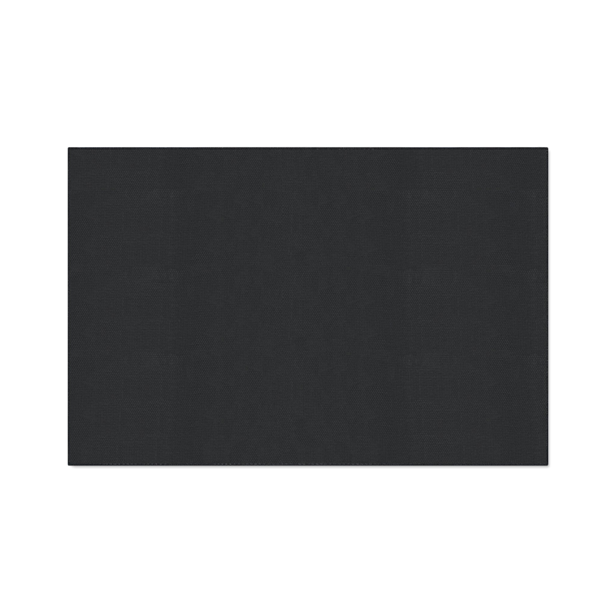 Abstract Teal & Gold Heavy-Duty Floor Mat Durable Entryway Rug