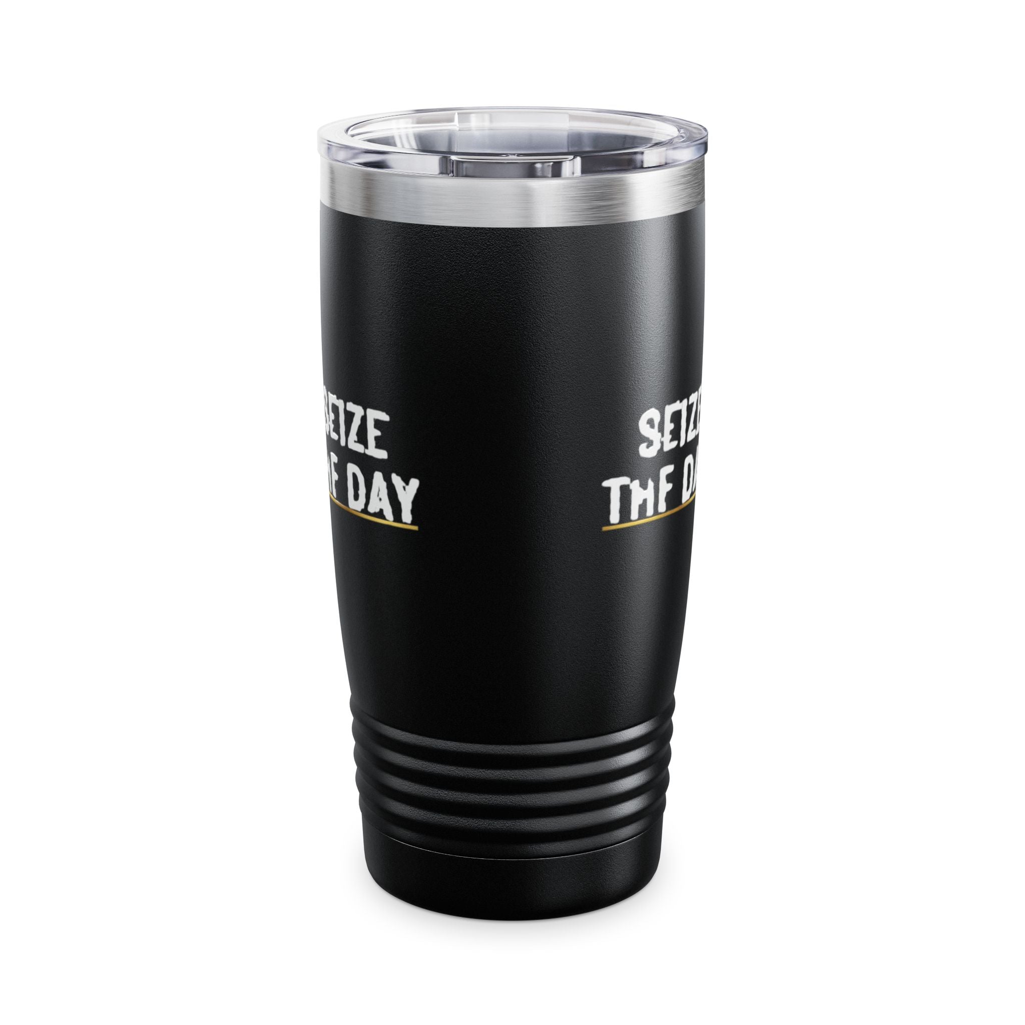 Seize The Day 20oz Stainless Tumbler Insulated Travel Cup