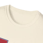 Patriotic LOVE T-Shirt USA Flag Donut & Flip-Flop Fourth of July Tee