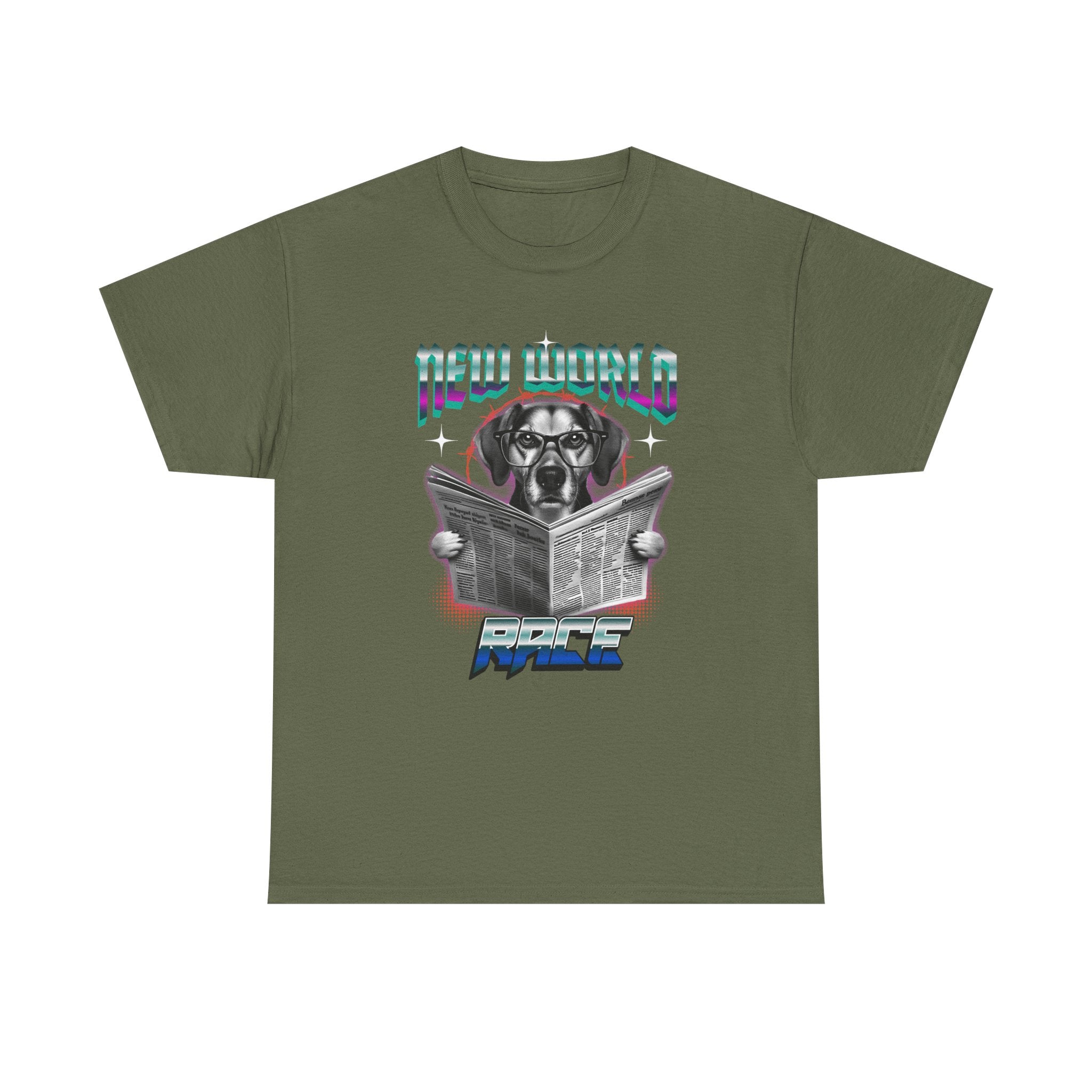 New World News Dog T-Shirt
