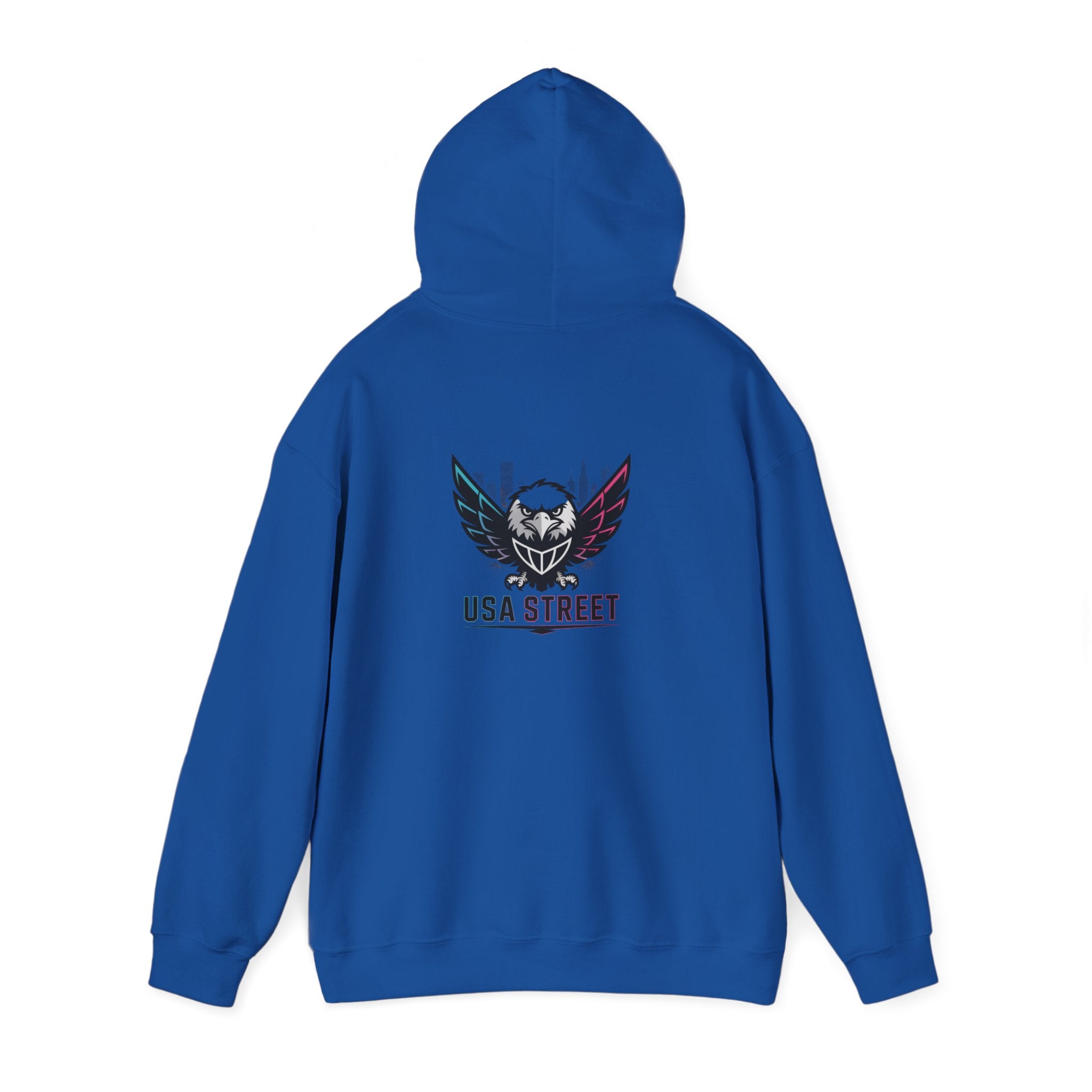 Patriotic Eagle Hoodie USA Street Graphic Hoodie