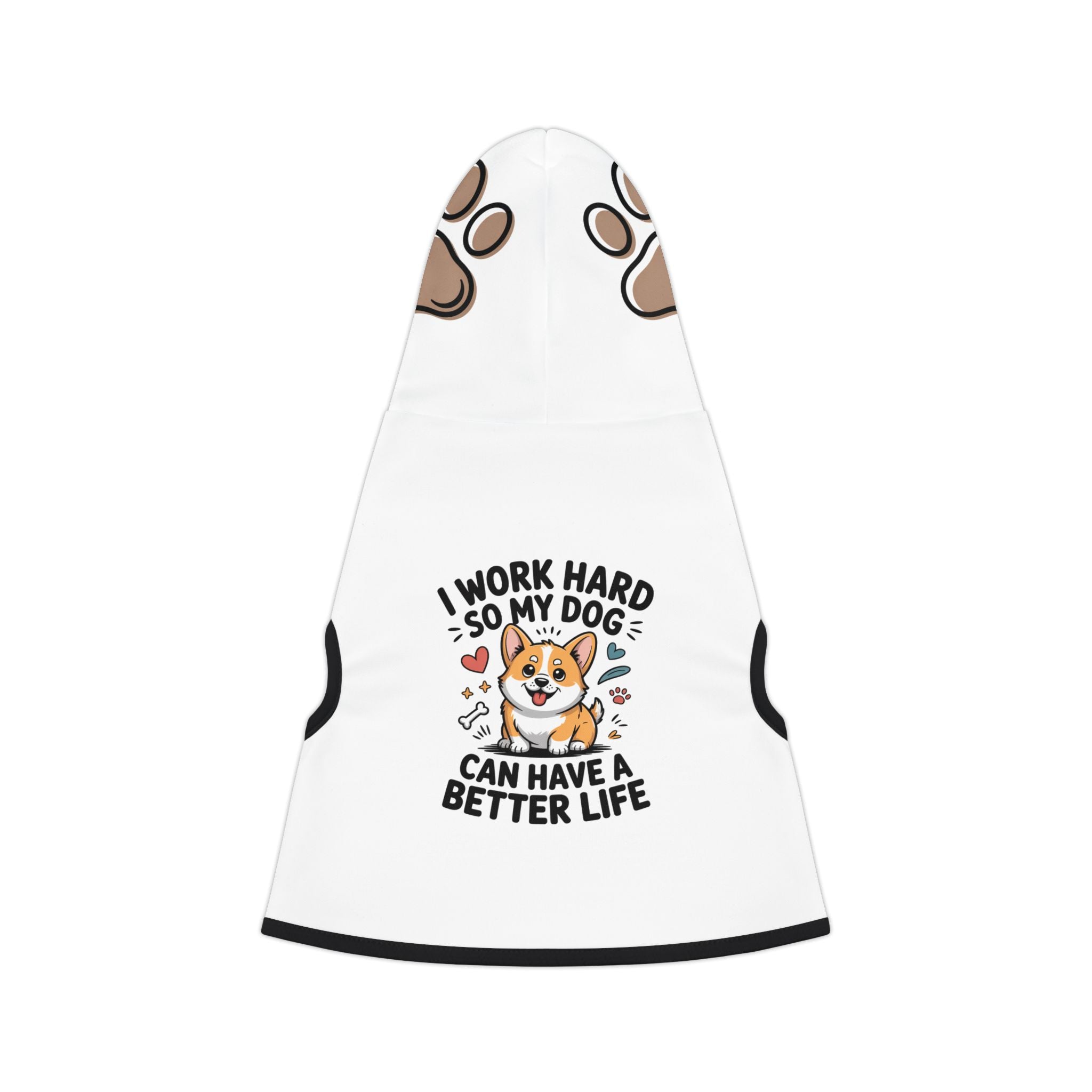 Pet Hoodie Cute Corgi Dog Hoodie for Small Pets