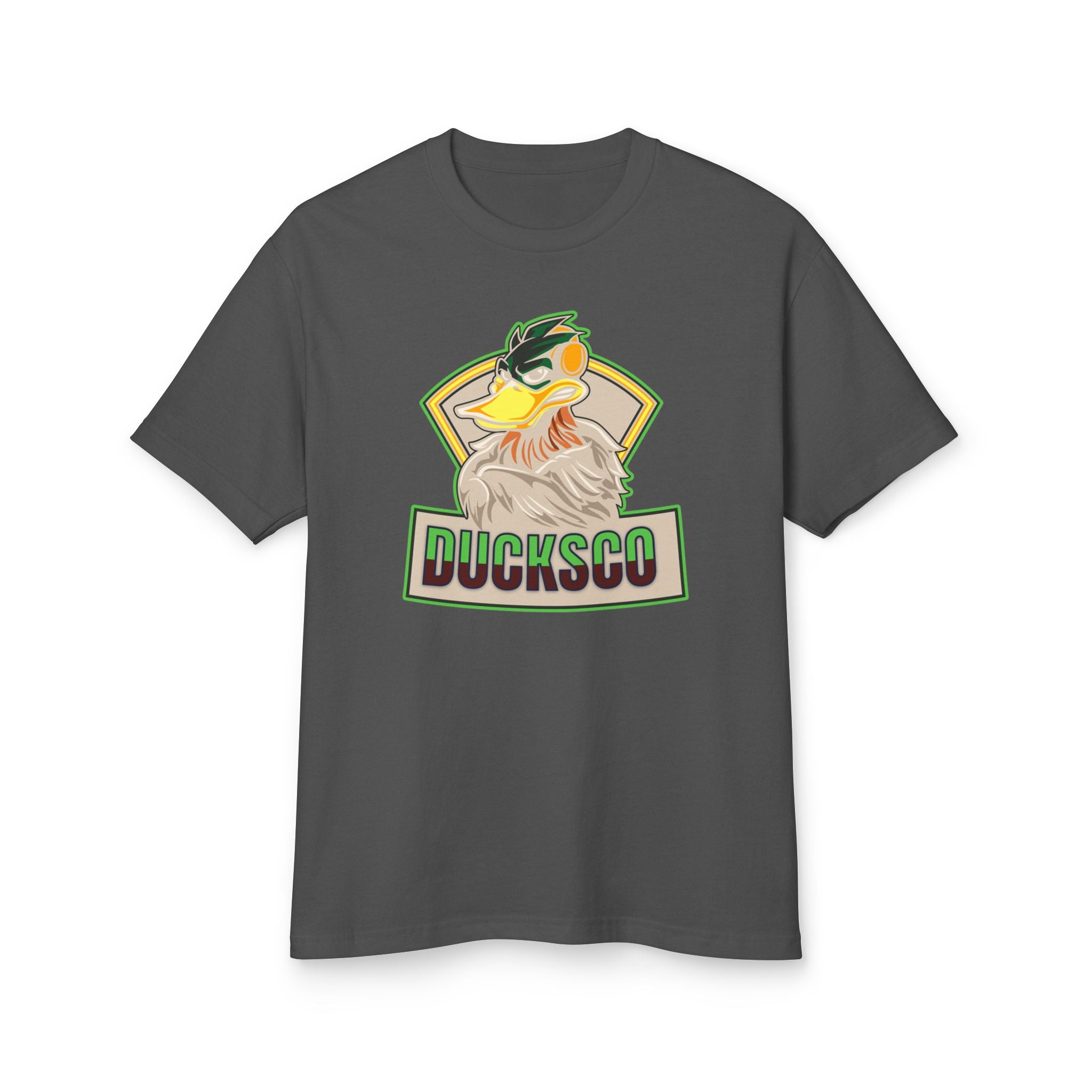 DuckSCO Retro Mascot T-Shirt — Vintage Duck Logo Tee